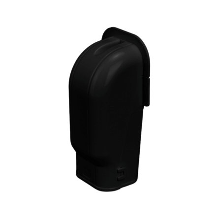 อุปกรณ์ฝาครอบผนัง รางครอบท่อแอร์  UW-75BK (75 มม.) WALL COVER UPC UPVC AIR DUCT LINER_0